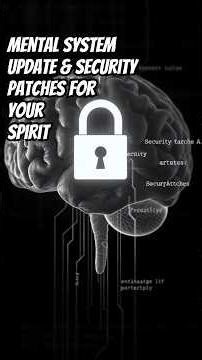 Time for a Mental System Update and Security Patch for your Spiritual Walk with God.