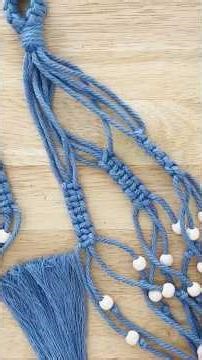 🎥 Nuovo progetto MacraMood in arrivo! Porta vaso sospeso a macramè 🌼 #crochet