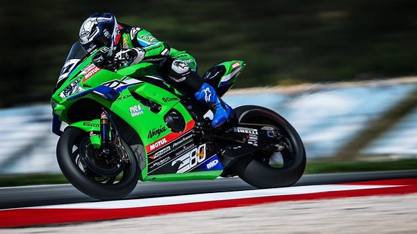 Gerloff reacts to epic battle with Vierge and Bassani: "Good clean racing, good passes"