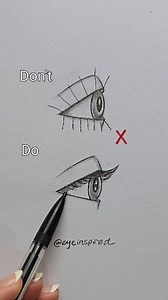 How to draw eyelashes 👀 #art #artwork #artist #draw #drawing #tutorial #diy #painting | Eyeinspired