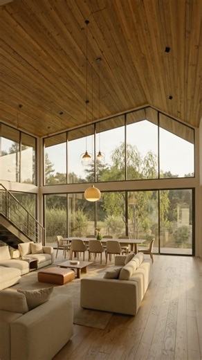 Empty Room → Dream Forest Living Room 🌿