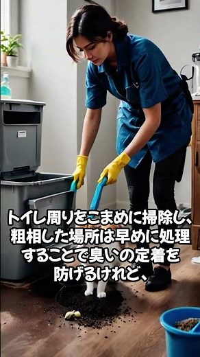 🐾 猫の「おしっこの臭い」を消す最強の方法 3つの面白トリビア 🐾 #猫 #猫雑学 #猫トイレ #消臭 #猫あるある
