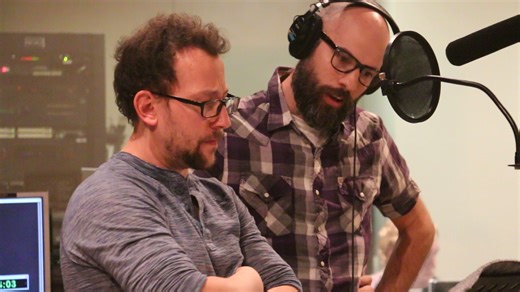 3.2K views · 90 reactions | Today we're throwing it back to the Goldrush days! Watch as Brett Newton (Puck) and Austin Trace (Alex) record a scene, while Kc fills in for Violet! We're Alive: Goldrush is available wherever you get your podcasts! #werealive #goldrush | We're Alive | Facebook