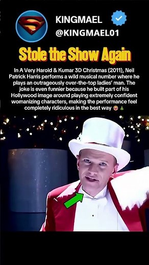In A Very Harold & Kumar 3D Christmas (2011), Neil Patrick Harris Went Full Chaos Mode 😂