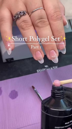 2.5K views · 16 reactions | Come back for Part2 to see how quick and easy application is with polygel  ⚠️it's a little warm the polygel will also be a bit runny no matter the brand - especially when it gets to the last little bit in the tube because you're constantly pressing it Also remember in summer time you wanna crank up that AC to make sure your products stay extra cool #floridanailtechs understand  link https://lilycutestore.com/ | Lillycute Nails | Facebook