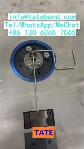 CNC Wire Forming Machine Real Production Speed and Accuracy Customized Wire Forming Parts in Korea