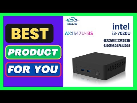 ZSUS i3 Mini PC Intel Celeron Desktop Gaming Computer