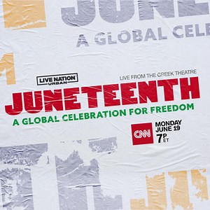 6.7K views · 290 reactions | Some of the biggest stars in music lift their voice for a special CNN concert event! Watch Juneteenth: A Global Celebration for Freedom. Live – June 19th at 7 p.m. ET on CNN | CNN | Facebook