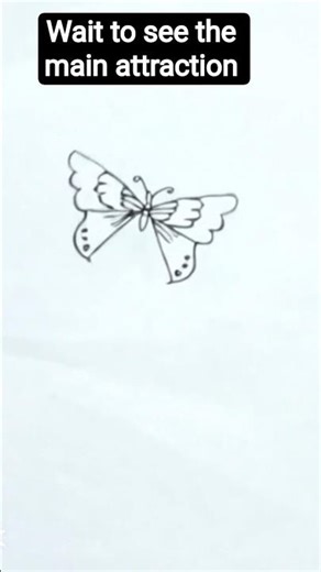 How to draw a Butterfly step by step 🦋 #drawing #shorts