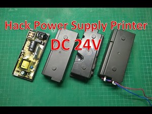 Hack power supply printer