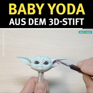 4.3K views · 41 reactions | Einfach mal kurz abschalten und gucken, wie Baby Yoda das Licht des Universums erblickt. | The Crafty Cat - DIY | Facebook