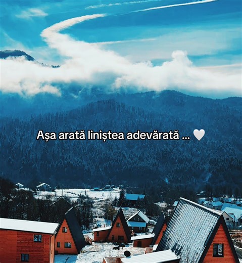 Cabane A-Frame cu Jacuzzi și vedere la munte. 🏔️🌲 🤍 💬 Scrie RELAX în comentarii #aframe #munte #relaxare