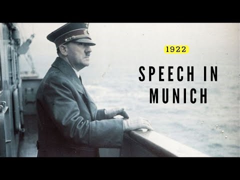 Hitler Speech 1922: "The Jewish Question"