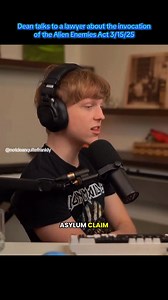 65K views · 1.8K reactions | Dean talks to a lawyer about the invocation of the Alien Enemies Act. | Alm Disney | Facebook