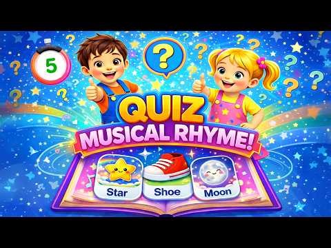 Musical Quiz Time for Kids 🎶 Learn & Guess in 20 Fun Questions
