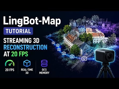 LingBot-Map Tutorial: Streaming 3D Reconstruction at 20 FPS — Full Walkthrough