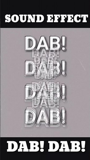 DAB! DAB! DAB! DAB! sound effect #shorts #memes #comedy