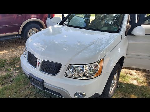 Pontiac Torrent turn the key, nothing happens, also key stuck in the lock cylinder. Part 1