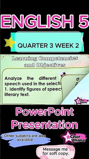 English 5 Quarter 3 Week 2 MATATAG Curriculum / Revised K-12 LE Based PowerPoint Presentation