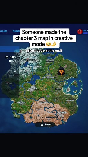 Fortnite Chapter 3 Map Recreation December 2021