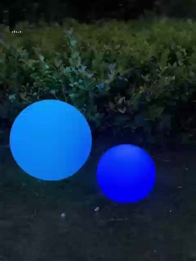 Cheap Outdoor Garden Led Light Ball Warm White Solar Lawn IP67 Waterproof DC Battery Option for Hotels Landscapes ROHS Certified