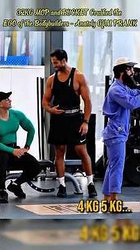 32KG MOP and BUCKET Crushed the EGO of the Bodybuilders - Anatoly GYM PRANK #funny #prank #trolllife