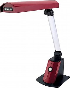 Ott-Lite 13-Watt VisionSaver+ Learning Light Table, Red Finish - Table Lamps - Amazon.com