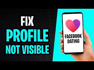 FIX: Facebook Dating Profile Not Visible (2025)