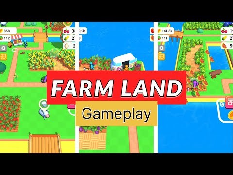 I Tried Farm Land – Now I’m Addicted! 🌾😆 | Fun casual game #gameplay #farming 