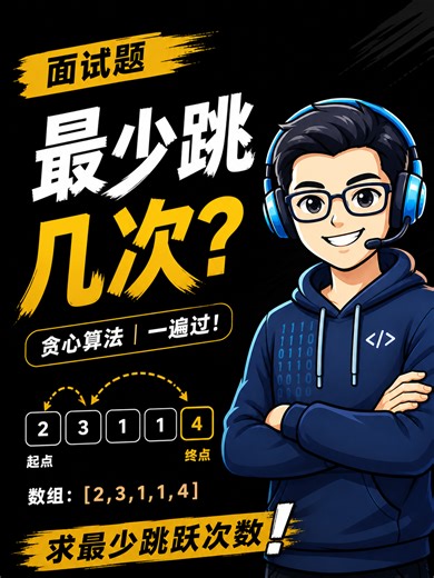 这才是“跳跃游戏”最优雅的解法，没有之一！