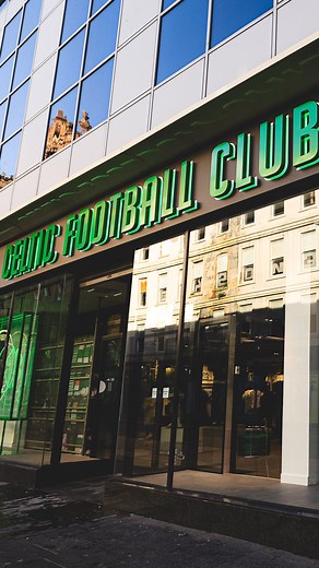 🛒🍀 Step inside the new Celtic FC Flagship Store, now open in Glasgow! Head over to our YouTube channel to watch the full feature 🎥 | Celtic FC