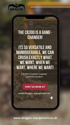 CR300 Crusher owner says machine is a game-changer