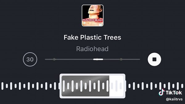#fakeplastictrees #radiohead #song #foryou | plastic tree radiohead