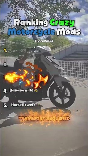 Top 5 Craziest Motorcycle Mods Ever 😂 (You Won’t Believe #1) #Motorcycle #FunnyFails #CrazyMods #WTF