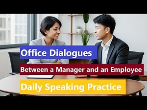English at Work: Manager-Employee Dialogues | From Project Meetings to Client Feedback | EEE