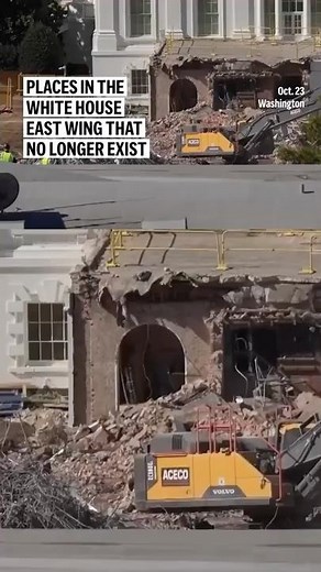 All that's lost with the White House East Wing demolition