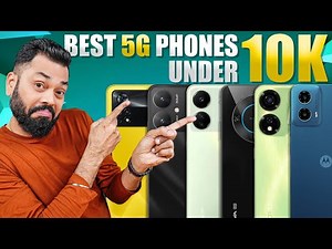 Top 5 Best 5G Smartphones Under ₹10000 Budget ⚡ January 2024