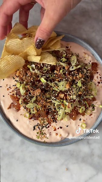 Crispy Tuna Dip: De Perfecte Borrelsnack