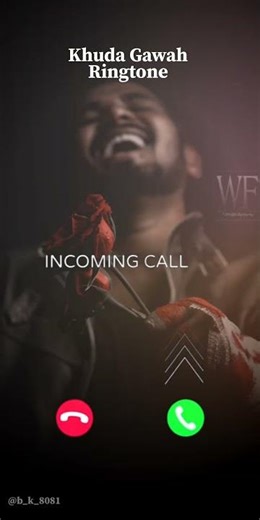 Khuda Gawah Cover Song Ringtone // Khuda Gawah New Version Ringtone 💔