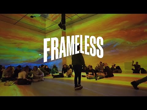 Frameless immersive art experience London | Frameless art exhibition review |360˚ immersive art|2022