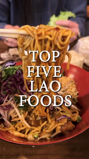Saeng Douangdara on Instagram: "Top Five Lao foods! Here are the dishes I tried at @stickyricestreetfood What’s your top 5 food orders when you visit a Lao restaurant? #laofood #laofoodmovement #laos #florida"