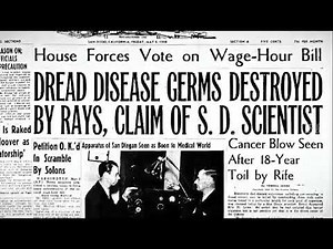 What is the Rife machine? Royal Raymond Rife developed the Rife machine in the 1920s.