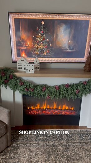 31K views · 754 reactions | Shop link https://amzlink.to/az00NLCPCSwM9 This fireplace was temporarily out of stock but I just realized it’s restocked! Winter season is here and this electric fireplace is the best way to keep your home feel warm and cozy! I truly love mine. #CozyVibes #cozyseason #cozyhome | Theedgewoodhome | Facebook