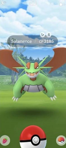 Getting Lucky With ✨Shiny Salamence From CD #pokemongo