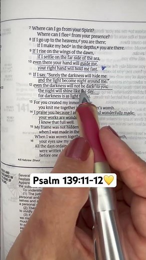Even the Darkness Is Light to God | Psalm 139:11–12 NIV