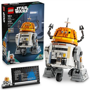 LEGO Star Wars: Ahsoka Chopper (C1-10P) Astromech Droid Set - Building Toy For Kids, Ages 10 - Makes a Cool Gift for Boys and Girls - Model Kit and Room Decor Idea For Sci-Fi Adventure Fans - 75416