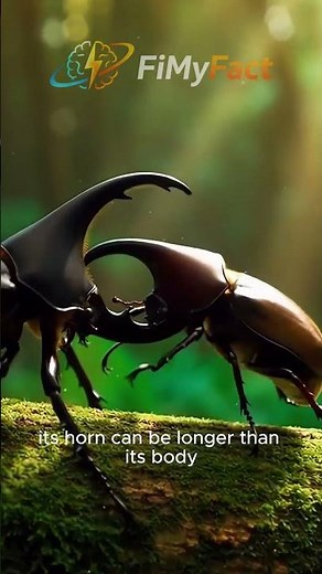 Hercules Beetle 😱 The Strongest Beetle On Earth! #animalfacts #wildlife #marinemystery