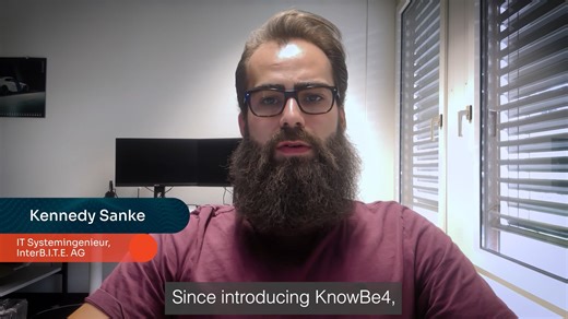 Wie die InterB.I.T.E AG ihre Sicherheitskultur mit KnowBe4 verändert hat
