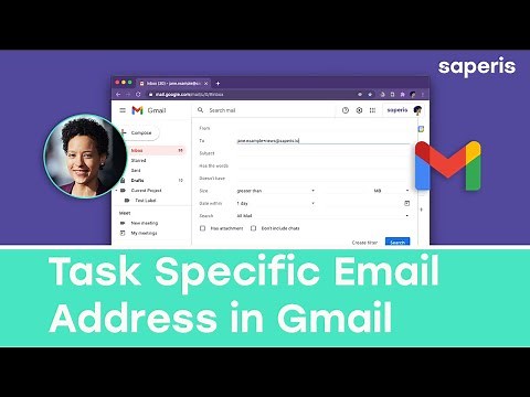 How to Create a Task Specific Email Address in Gmail