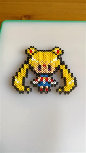 Sailor moon!!! with beads!!! #satisfying #reverse #beads